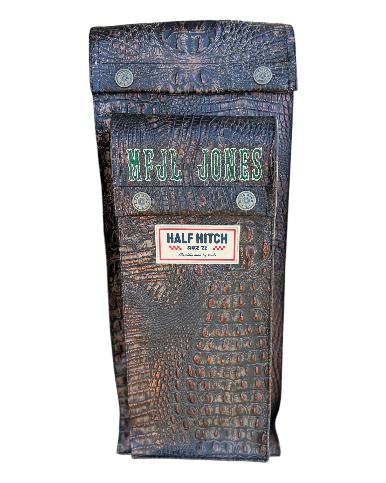 Copper Back Gator Lineman Glove & Sleeve Bag – Half Hitch