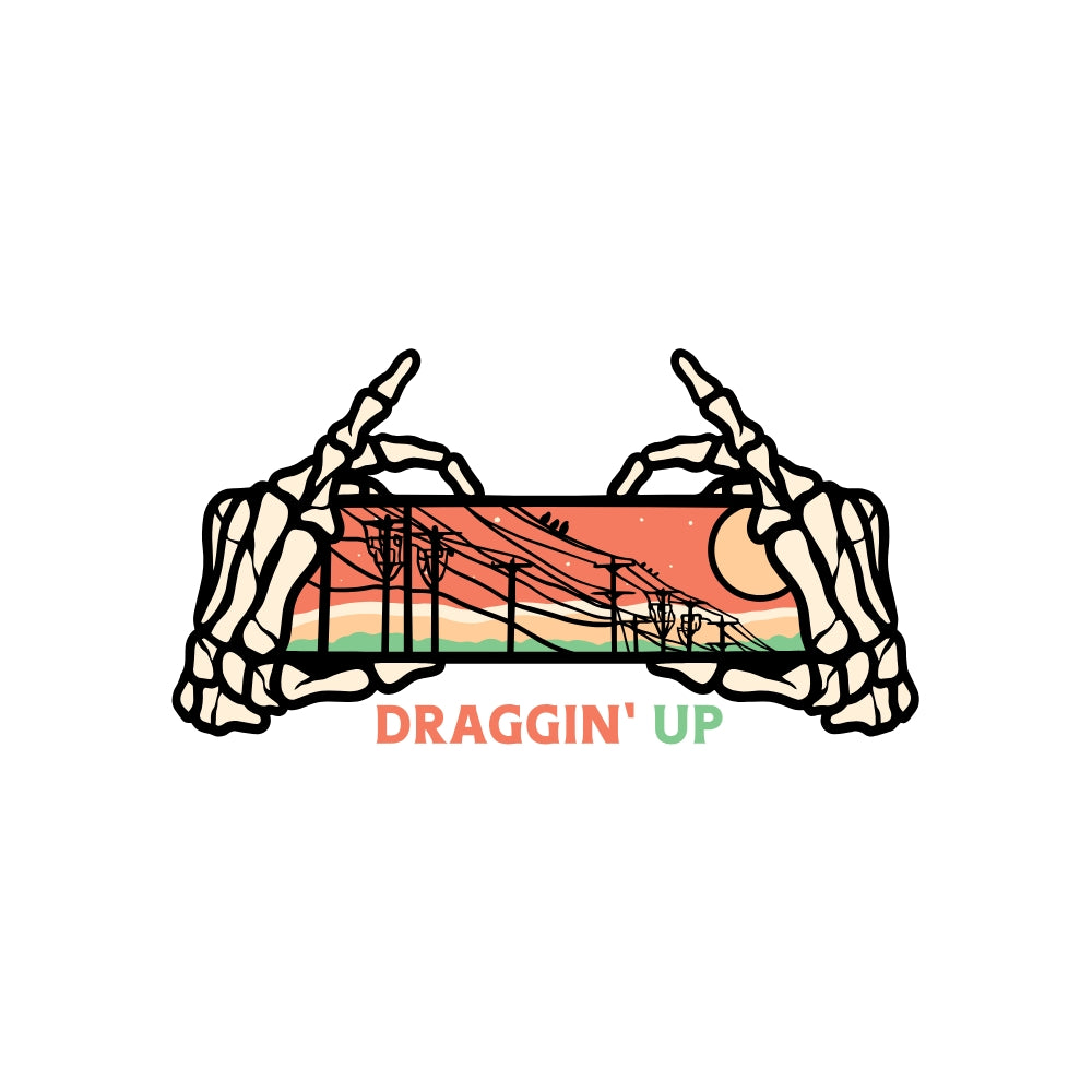 Draggin' Up collection graphic design