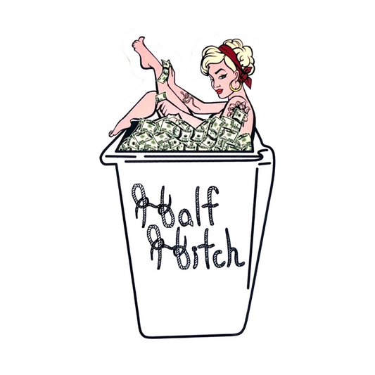 Money Bucket Sticker