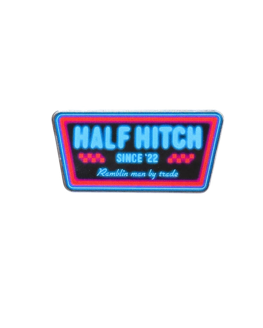 Neon logo sticker