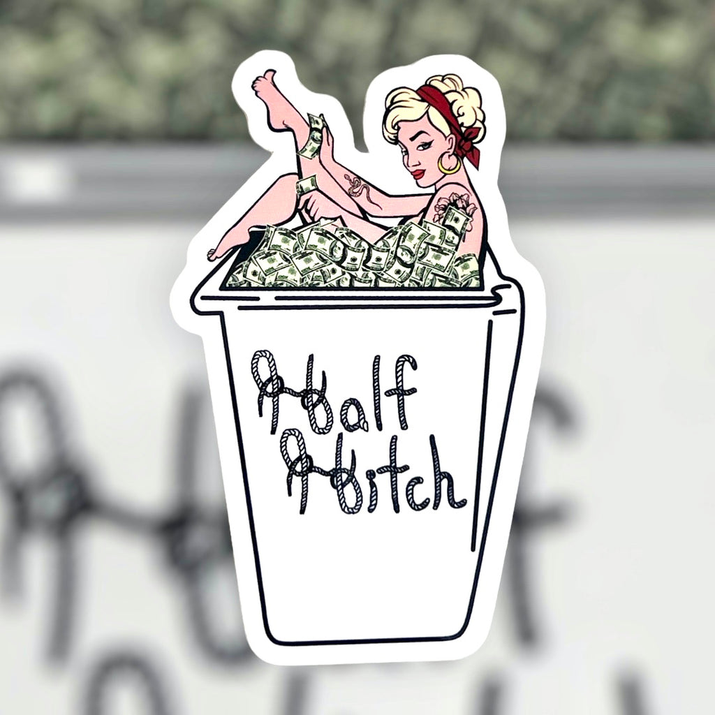 Money Bucket sticker