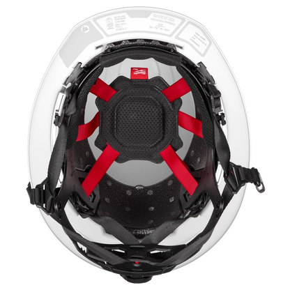 BOLT White Full Brim Vented Safety Helmet – Type 2, Class C