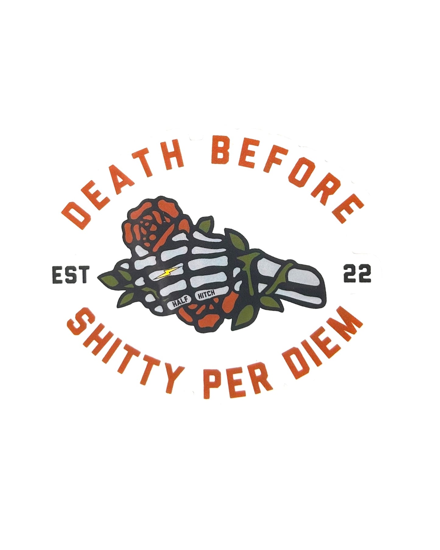 Shitty Per Diem Sticker (Clear)