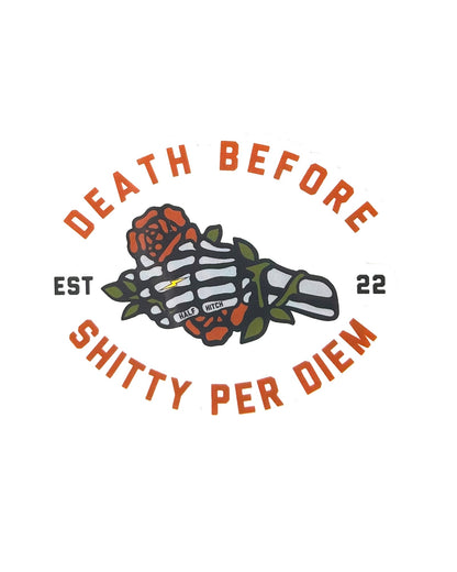 Shitty Per Diem Sticker (Clear)