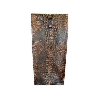 Embossed Gator Lineman Glove & Sleeve Bag