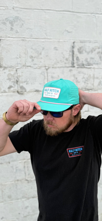 Sea & Pink Vintage Logo Hat