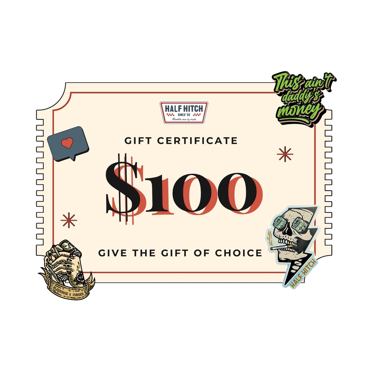 Half Hitch Gift Certificate