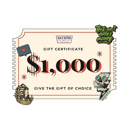 Half Hitch Gift Certificate