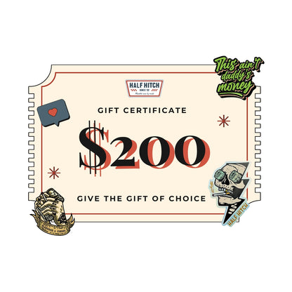Half Hitch Gift Certificate