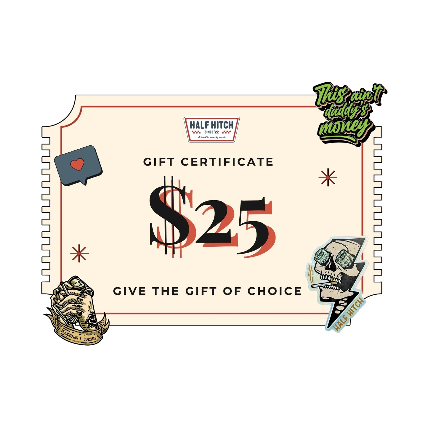 Half Hitch Gift Certificate