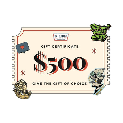 Half Hitch Gift Certificate