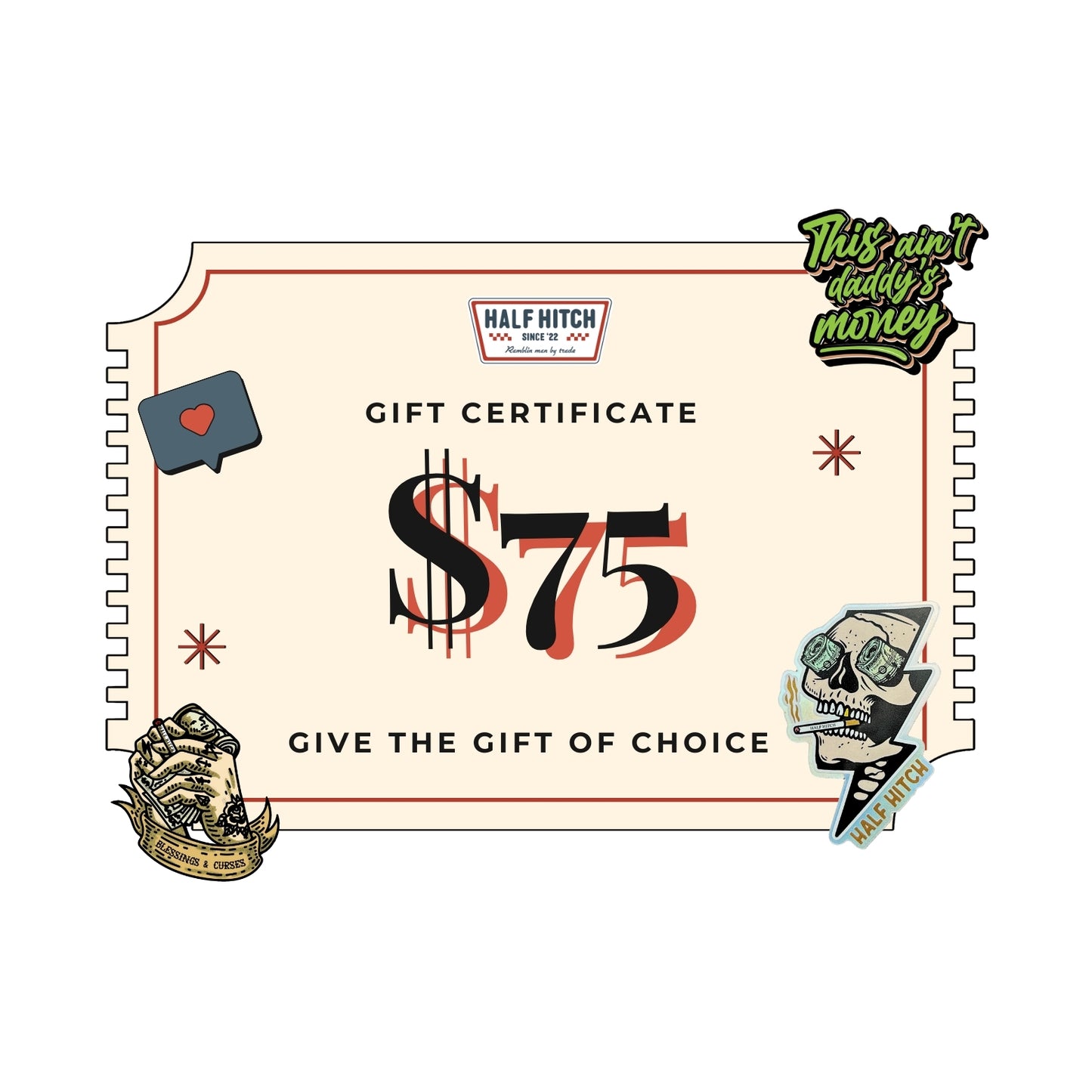 Half Hitch Gift Certificate