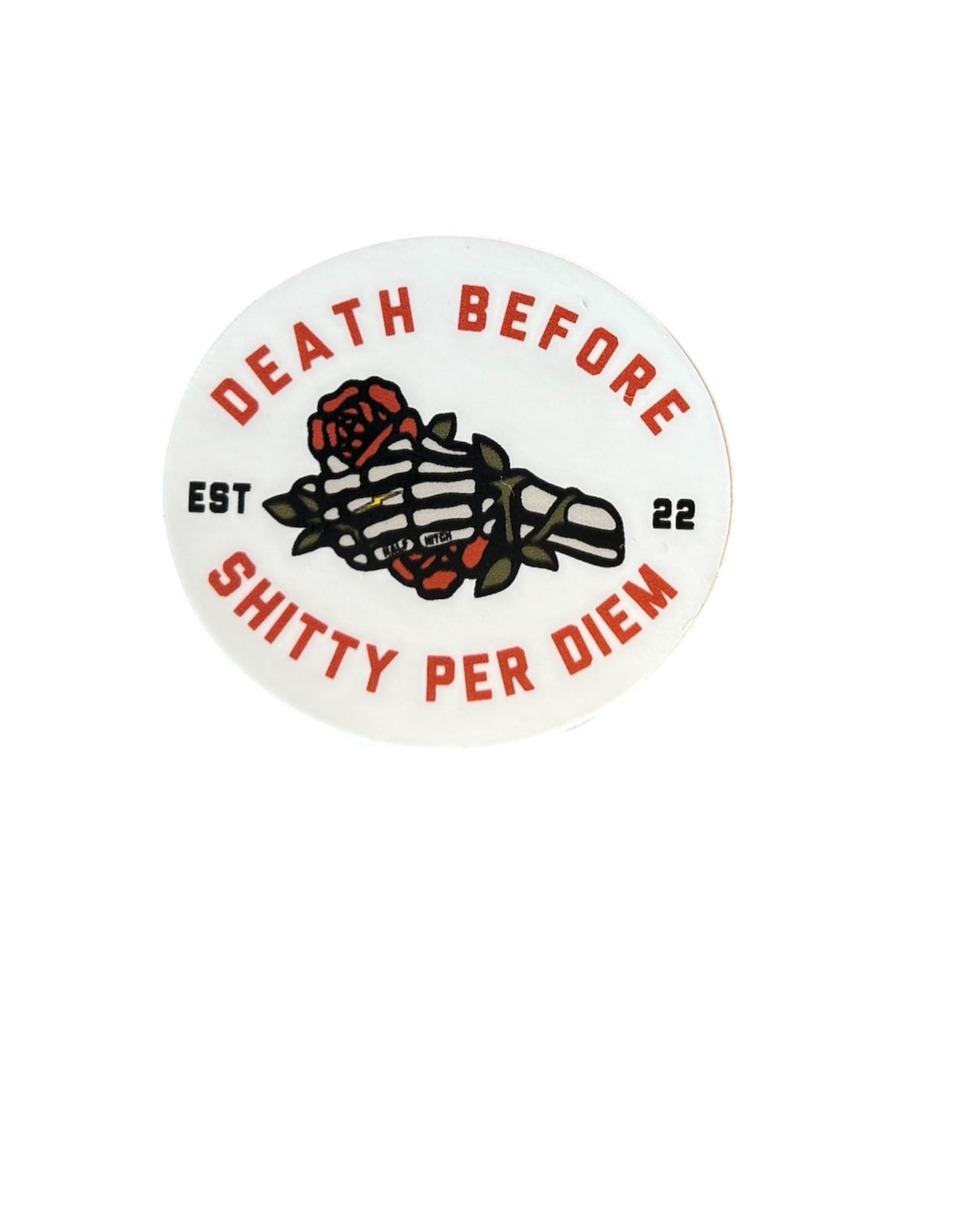 Shitty Per Diem Sticker 1.75X2