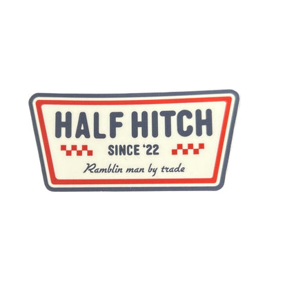 Vintage Half Hitch Sticker