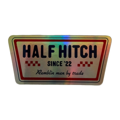 Vintage Half Hitch Sticker