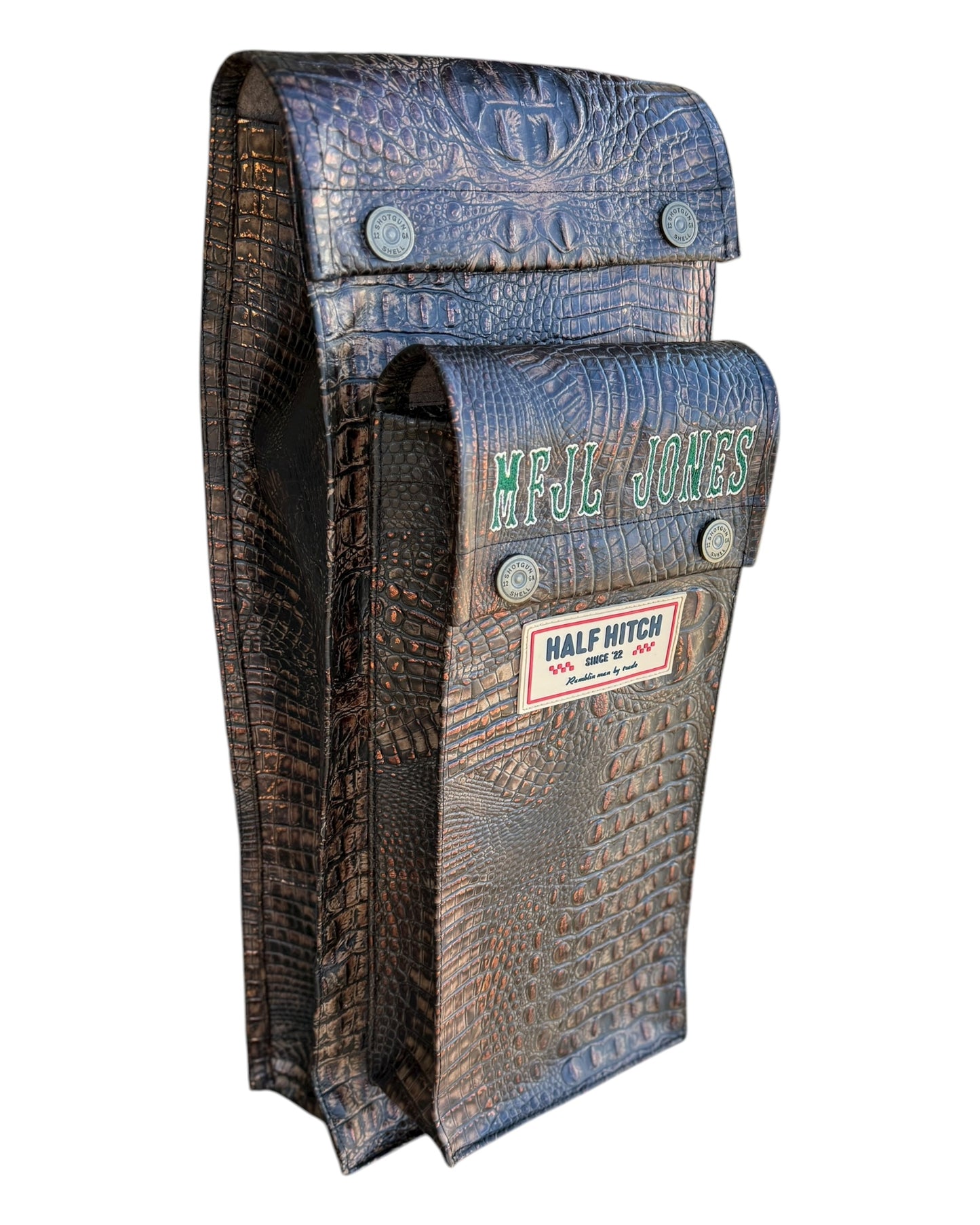 Embossed Gator Lineman Glove & Sleeve Bag