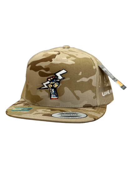 Brotherhood Tan Camo Trucker