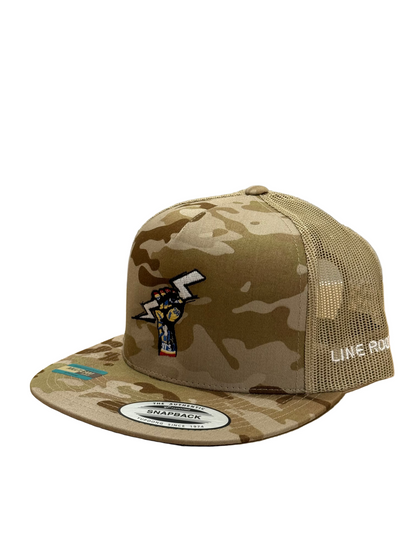 Brotherhood Tan Camo Trucker