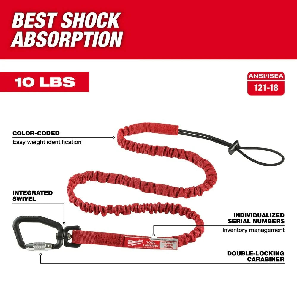 Extended Reach Locking Tool Lanyard- 54.4"
