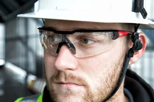 Clear Safety Glasses Anti-Scratch Lenses