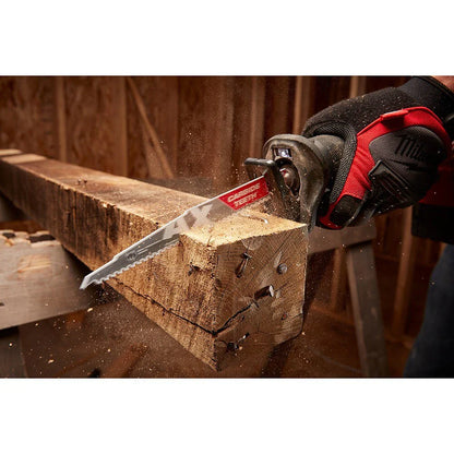 5PC Wood and Metal Cutting Carbide Teeth SAWZALL® Blade Set