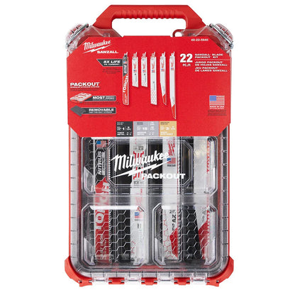 22PC SAWZALL Blade PACKOUT Kit