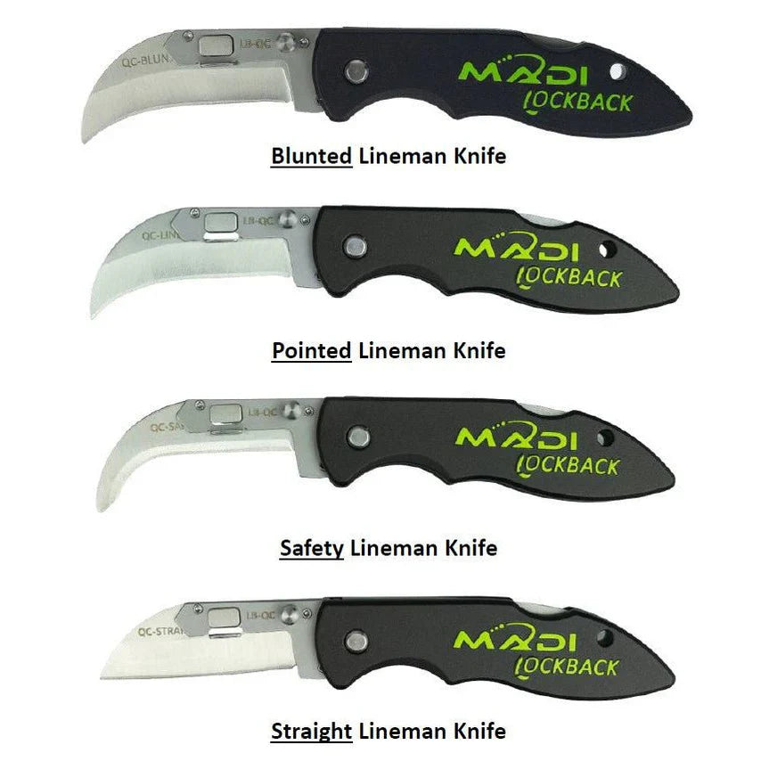 LockBack Quick Change Lineman Knife- Kit